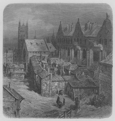 El Rincón del Diablo, Cerca de Westminster de Gustave after Dore